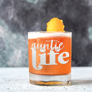 Auntie Life 10.25oz Whiskey Glass