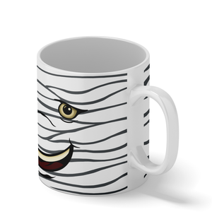 Happy Mummy Halloween 11oz White Coffee Mug