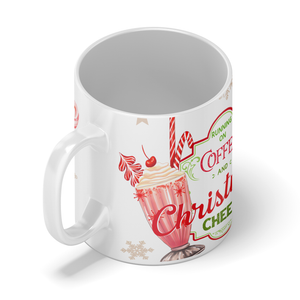 Coffee and Christmas Cheer 11oz Christmas Coffee Mug