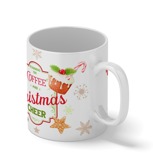 Coffee and Christmas Cheer 11oz Christmas Coffee Mug