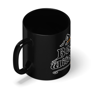 Personalized Best Witches on 11oz Ceramic Black Coffee Mug