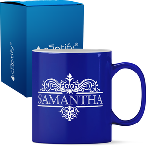 Personalized Vestige Design 11oz Coffee Mug