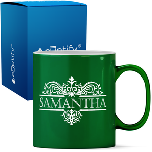 Personalized Vestige Design 11oz Coffee Mug