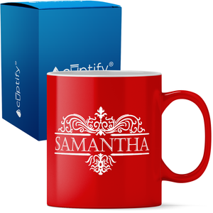 Personalized Vestige Design 11oz Coffee Mug