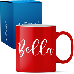 Personalized Bella Style 11oz Coffee Mug