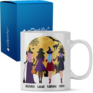 Personalized The Boo Crew on 11oz Ceramic White Coffee Mug