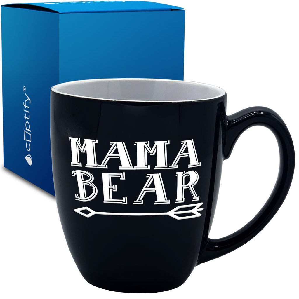 MAMA BEAR | Personalized Metal Coffee Mug