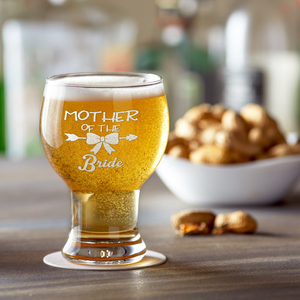 Mother of the Bride Beer Craft Master Glass