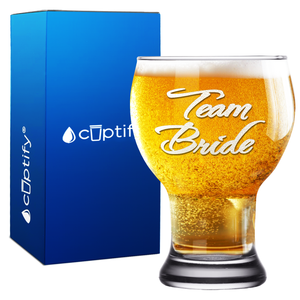 Team Bride Beer Craft Master Glass