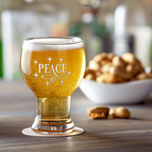 Peace 16oz Craft Master Glass