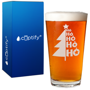 Christmas Tree Pint Glass