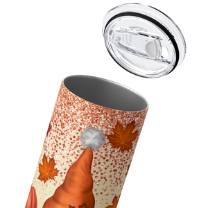 Fall Pumkin Gnome 20oz Skinny Tumbler