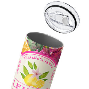 Make Lemonade Don't Be a Sour Bitch Funny 20oz Skinny Tumbler