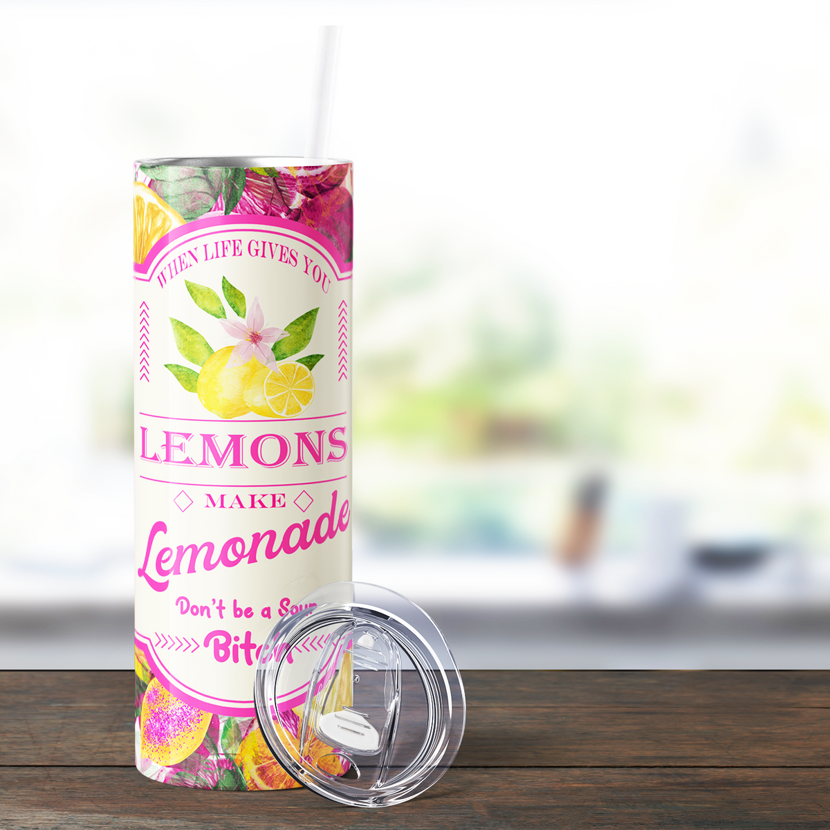 If Life Gives You Lemons Make Lemonade - 20 oz Skinny Tumbler