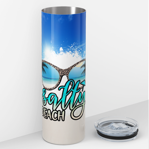 The Salty Beach 20oz Skinny Tumbler