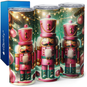 Pink Nutcrackers 20oz Skinny Tumbler