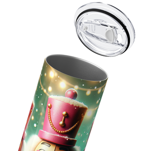 Pink Nutcrackers 20oz Skinny Tumbler