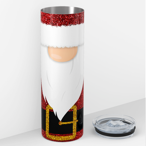 Gnome Santa 20oz Skinny Tumbler