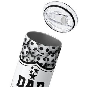 Soccer Dad Definition 20oz Skinny Tumbler