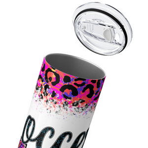 Soccer Mom Tiedye Print 20oz Skinny Tumbler