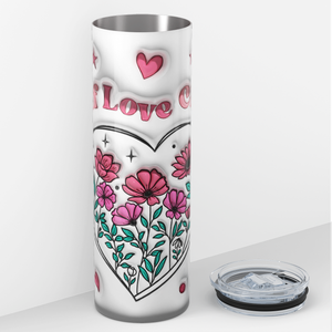 Self Love Club 20oz Skinny Tumbler