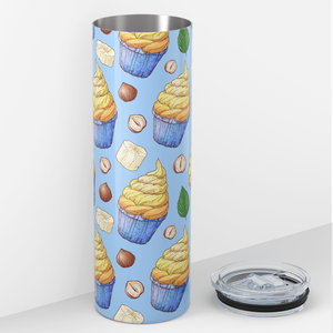 Banana and Cupcakes 20oz Skinny Tumbler