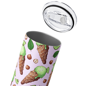 Kiwi Mint Ice Cream Cones 20oz Skinny Tumbler