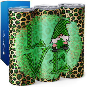 St. Patrick's Gnome Love 20oz Skinny Tumbler