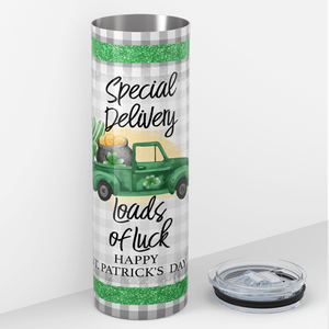 Special Delivery Loads of Luck St. Patrick's 20oz Skinny Tumbler