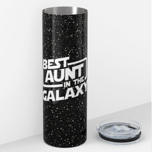 Best Aunt in the Galaxy 20oz Skinny Tumbler