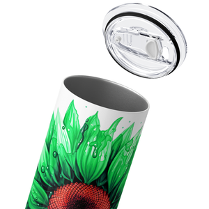 Liver Cancer Awarness Warrior 20oz Skinny Tumbler