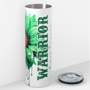 Liver Cancer Awarness Warrior 20oz Skinny Tumbler