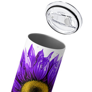 Pancreatic Cancer Awarness Survivor 20oz Skinny Tumbler