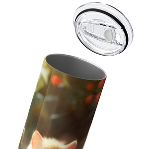 Cute Cats Sitting 20oz Skinny Tumbler