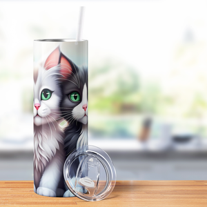 Sweet Cats 20oz Skinny Tumbler