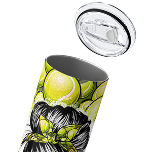 Tennis Mom 20oz Skinny Tumbler