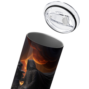 Death on a Dark Horse 20oz Skinny Tumbler