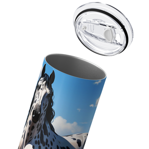 Speckled Splendor Amidst a Pastoral Landscape 20oz Skinny Tumbler