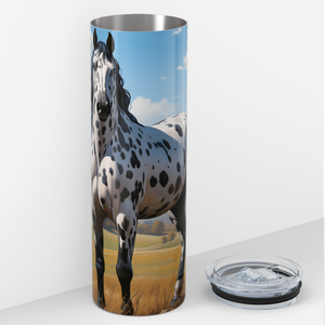 Speckled Splendor Amidst a Pastoral Landscape 20oz Skinny Tumbler