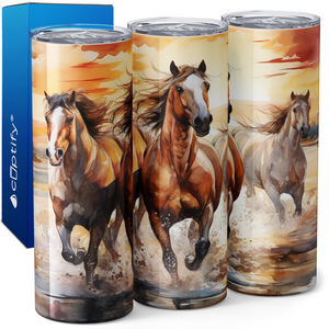 Twilight Trio Charging Forward 20oz Skinny Tumbler