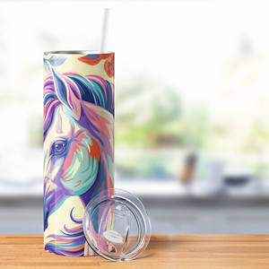 Pastel Unicorn 20oz Skinny Tumbler