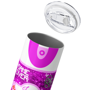 Love Repellent Spray Purple 20oz Skinny Tumbler