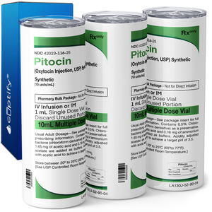 Pitocin Green 20oz Skinny Tumbler