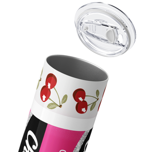 Bitch Stick Cherry 20oz Skinny Funny Tumbler