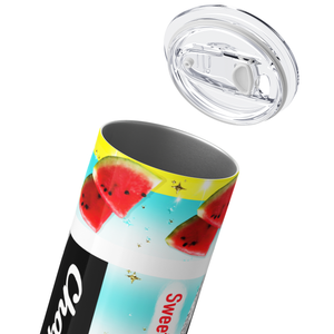 Bitch Stick Watermelon 20oz Skinny Funny Tumbler