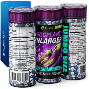 Eggplant Enlarger 20oz Skinny Funny Tumbler