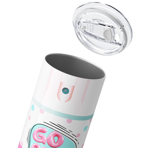 Go Away Spray 20oz Skinny Funny Tumbler