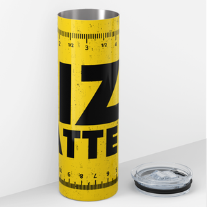 Size Matters 20oz Skinny Funny Tumbler