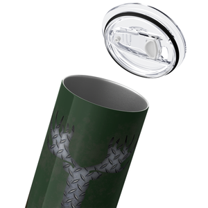 Green Hunting 20oz Skinny Tumbler