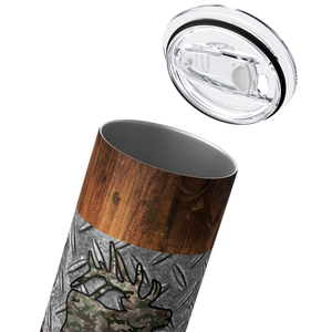 Elk Hunting 20oz Skinny Tumbler